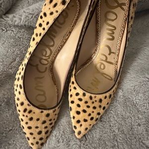 Sam Edelman pony hair heels